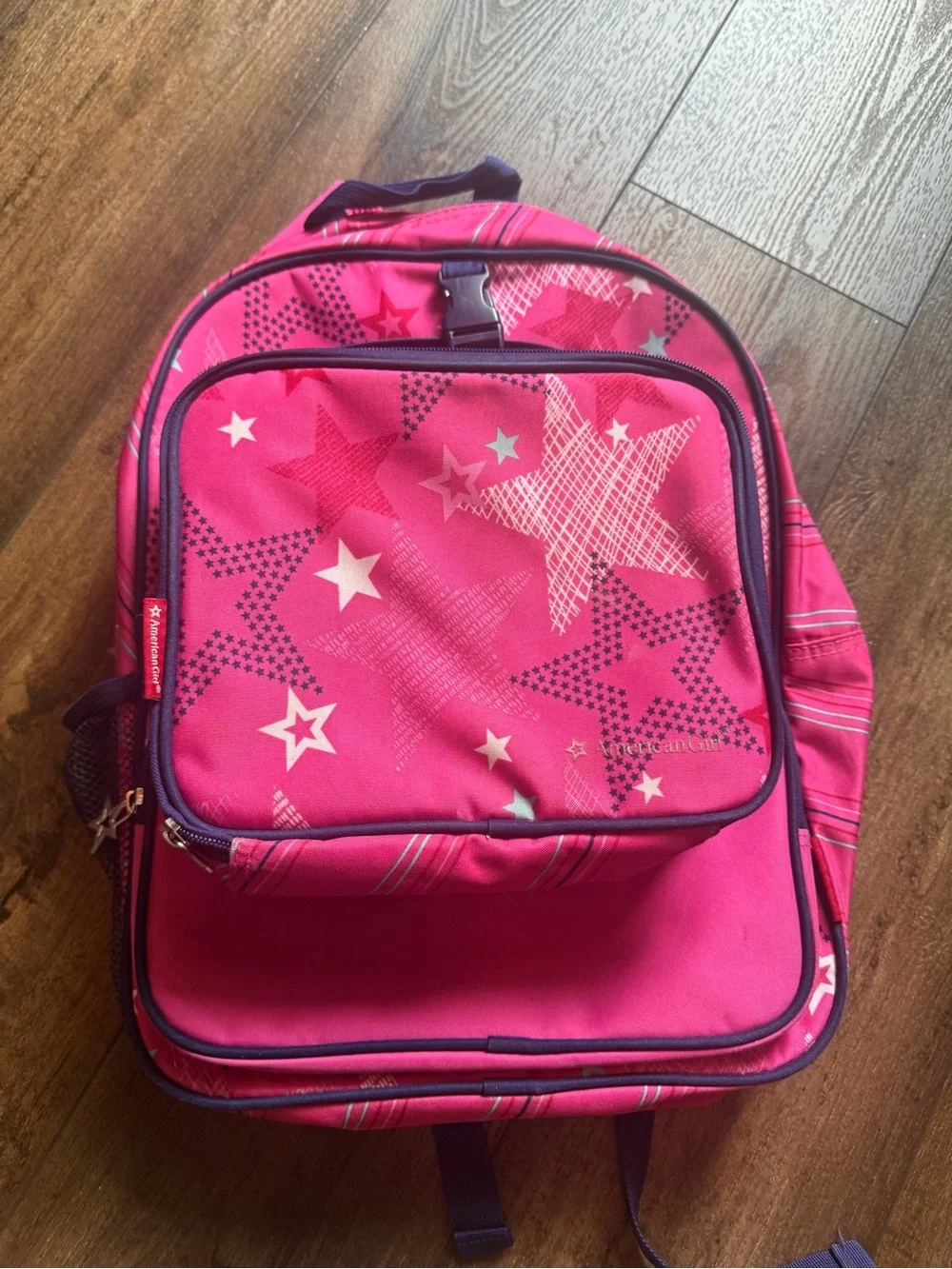 American Girl Backpack and Lunch Bag 16” by 12”